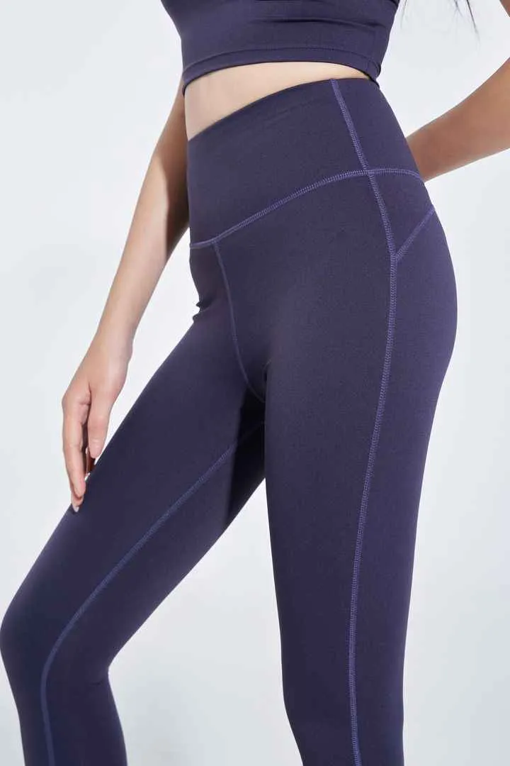 Quần legging ống búp màu xanh than