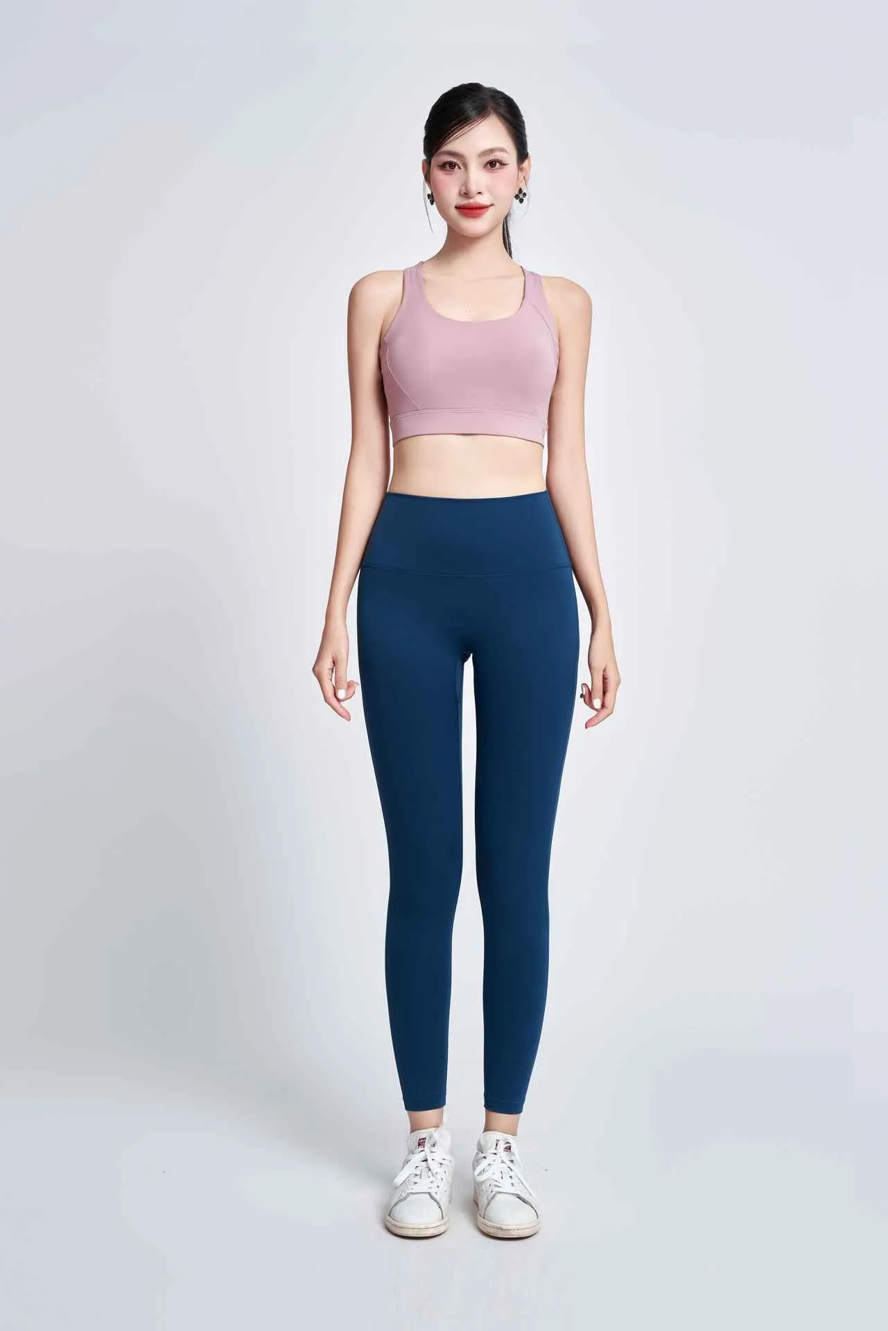 Áo bra đan dây chéo sau lưng màu tím